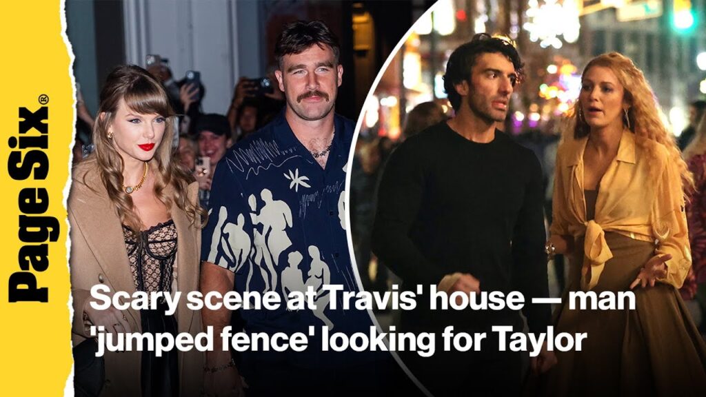 Scary scene at Travis Kelce’s house — man ‘jumped fence’ looking for Taylor Swift Scary scene at Travis Kelce's house — man 'jumped fence' looking for Taylor Swift