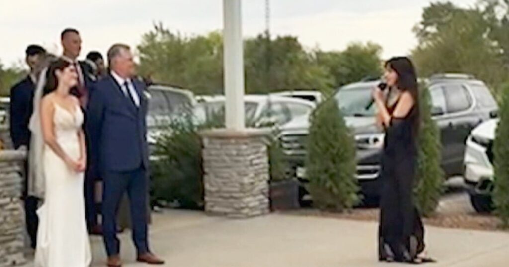 Camila Cabello offers a surprise serenade for a bride and her dad at Iowa wedding Camila Cabello offers a surprise serenade for a bride and her dad at Iowa wedding