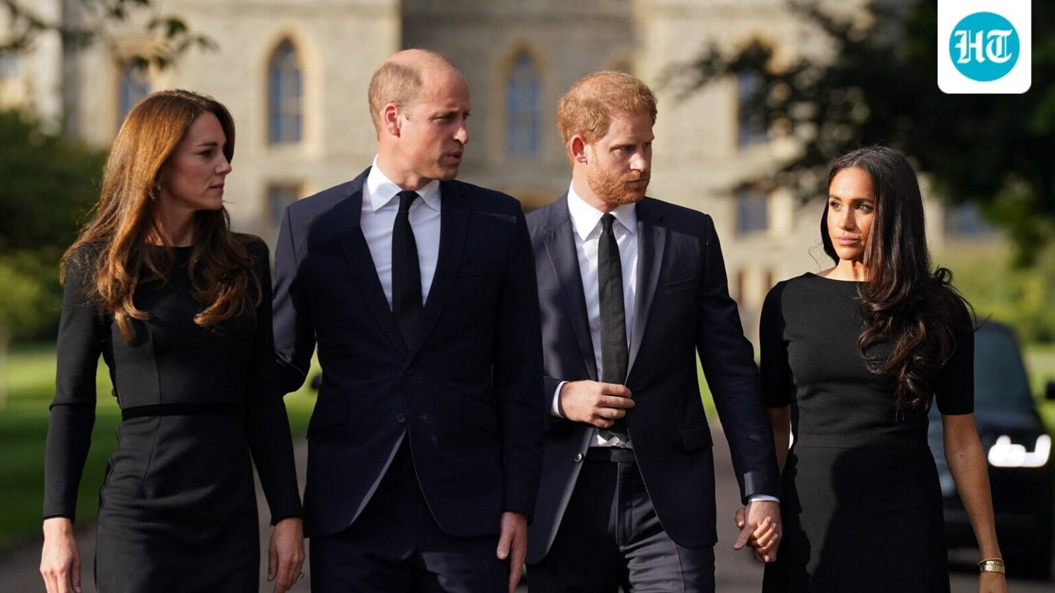 Prince Harry and Prince William reunite at Windsor Castle in resurfaced video. Watch