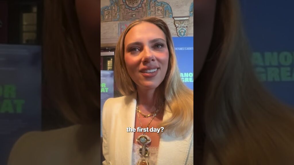 Scarlett Johansson’s discomfort as first-time director on ‘Eleanor The Great’ was good #shorts Scarlett Johansson's discomfort as first-time director on 'Eleanor The Great' was good #shorts
