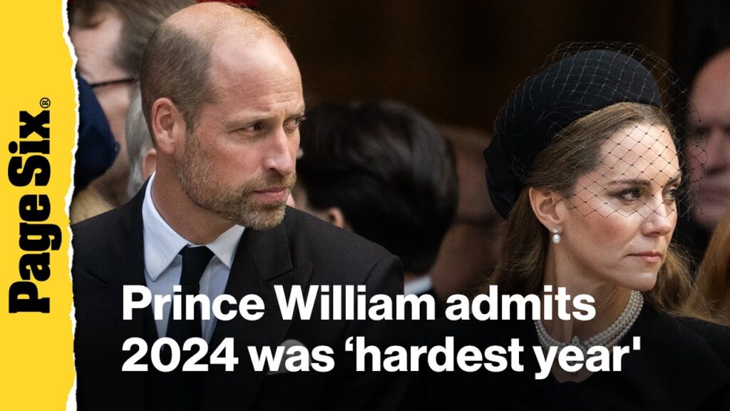 Prince William makes heartbreaking admission about 'hardest year' watching wife Kate battle cancer