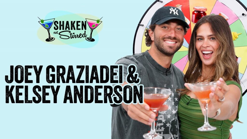Joey Graziadei & Kelsey Anderson take couples quiz on ‘DWTS' | Shaken Not Stirred