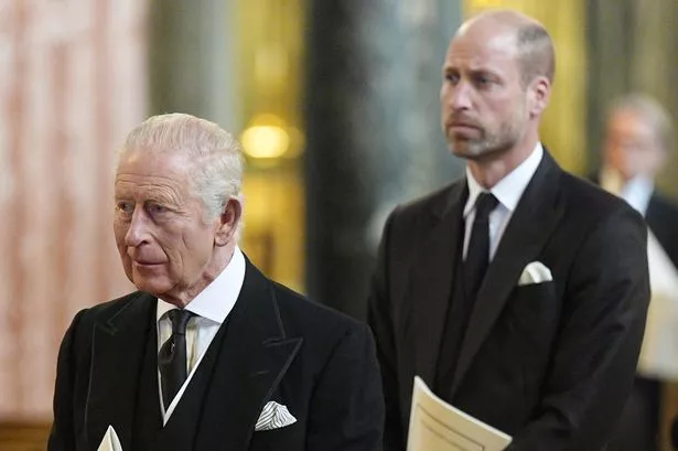 King Charle and Prince William 