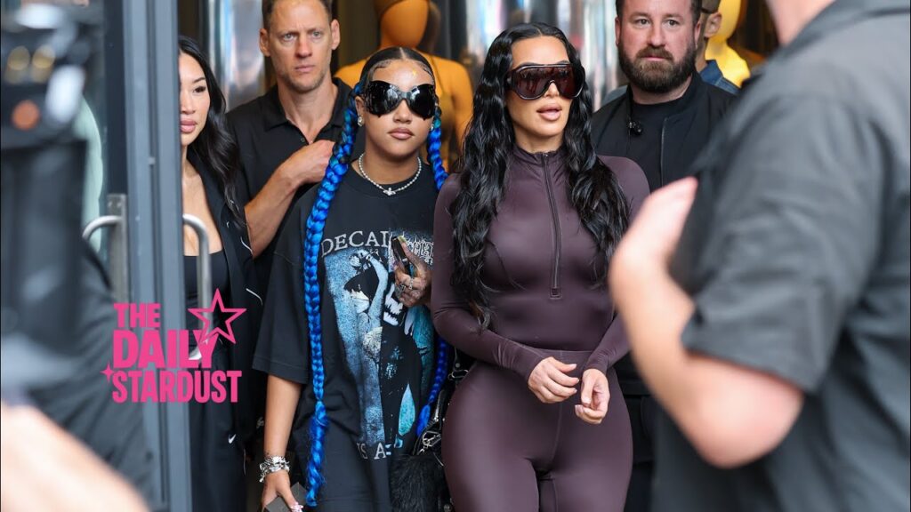 North West STEALS the Show From Kim Kardashian at Her Own NikeSKIMS Event
