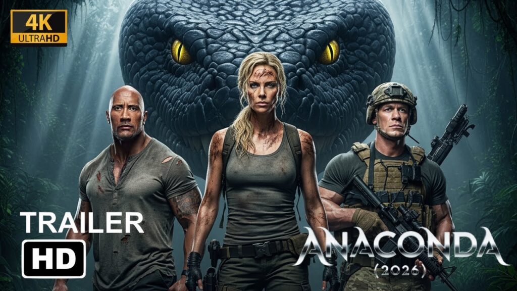 Anaconda (2026) Official Teaser [4K] | Dwayne Johnson, John Cena , Charlize Theron | Fan Trailer 4K