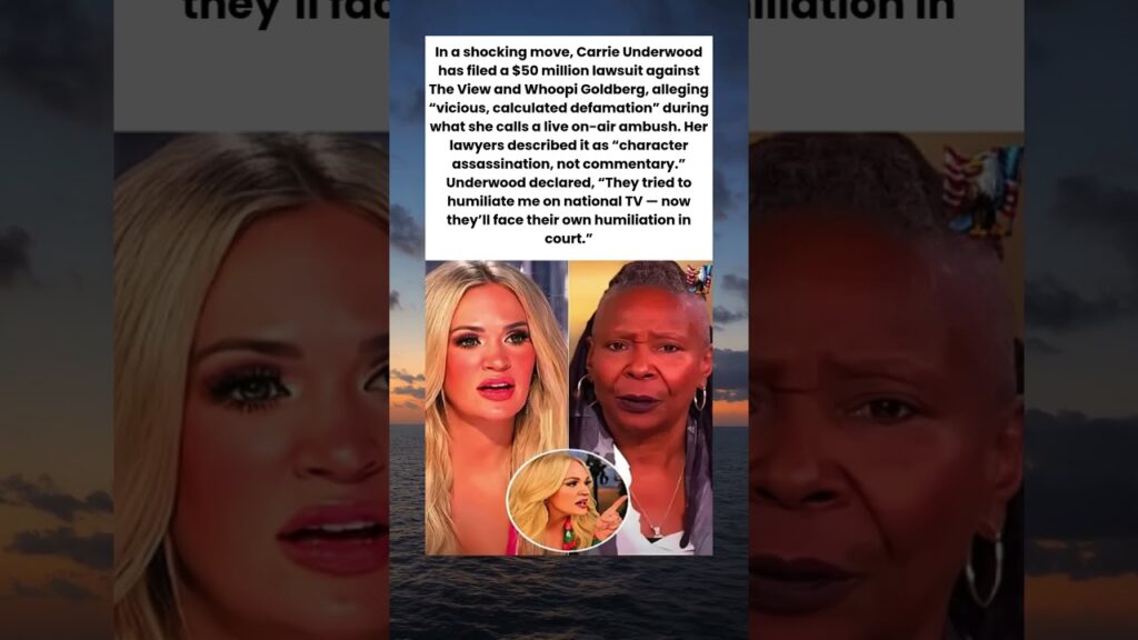💥 Carrie Underwood Drops $50 Million Lawsuit on The View 💥