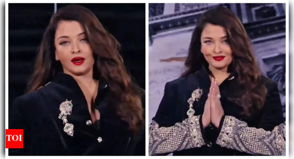 Paris Fashion Week: Aishwarya Rai Bachchan stuns on the runway; dazzles in a shimmery black ensemble | Paris Fashion Week: Aishwarya Rai Bachchan stuns on the runway; dazzles in a shimmery black ensemble |