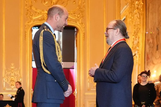 Sir Gary Oldman, Actor, is made a Knight Bachelor by the Prince of Wales at Windsor Castle. 