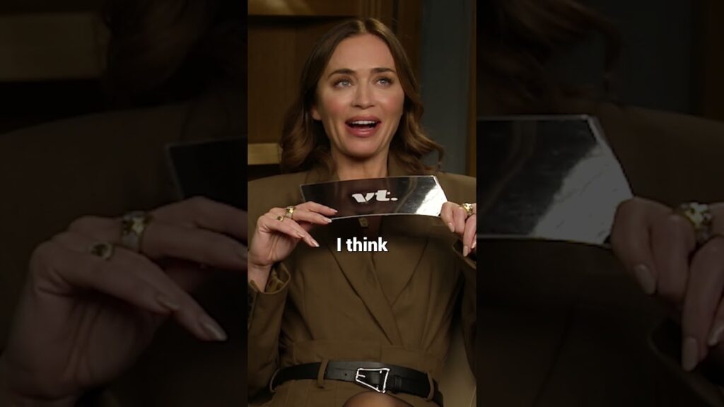 Emily Blunt's Savage Reply To The Rock About Oppenheimer