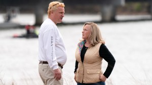 Jason Clarke and Patricia Arquette in 'Murdaugh: Death in the Family'