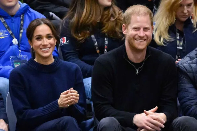 Karwai Tang/WireImage Meghan, Duchess of Sussex and Prince Harry, Duke of Sussex at the 2025 Invictus Games