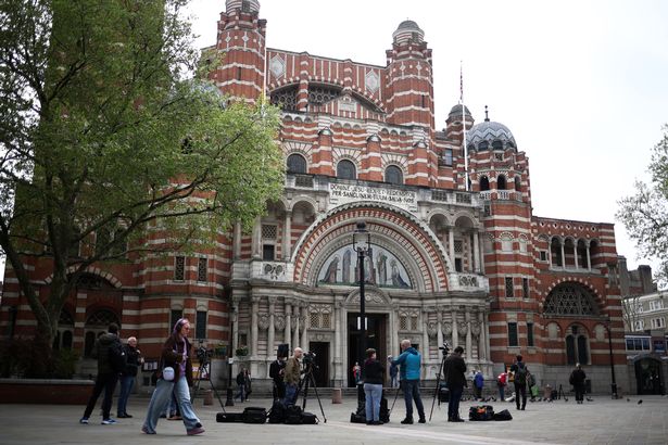 The Metropolitan Cathedral of the Most Precious Blood, informally known as Westminster Cathedral, in Victoria, central London
