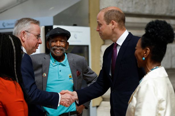 Prince William and Michael Gove