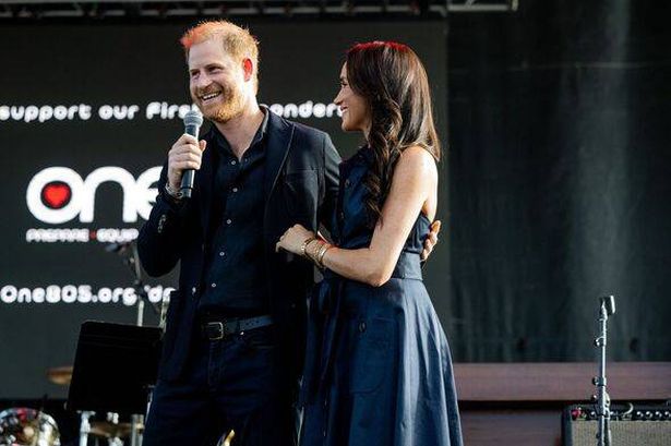 Prince Harry and Meghan Markle at Kevin Costner's house 