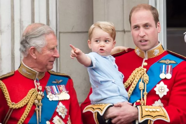 King Charles, Prince William, Prince George