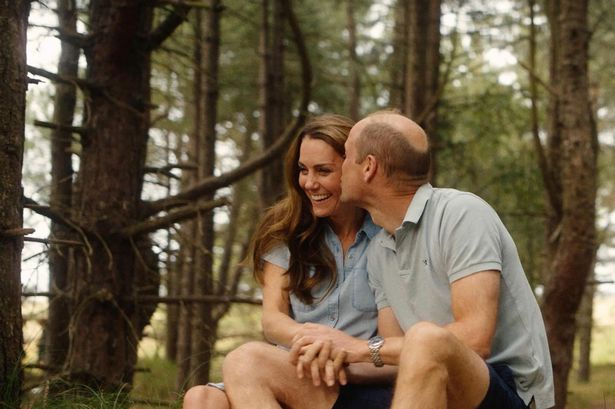  The Prince and Princess of Wales post on Valentine’s Day