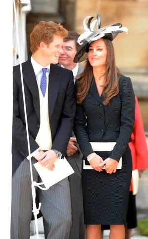 Getty Prince Harry and Kate Middleton at the Garter Day Service on June 16, 2008