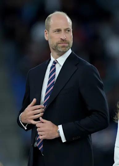 Prince William during the UEFA Women’s EURO 2025 final between England and Spain in Basel, Switzerland, on July 27, 2025. Getty Images
