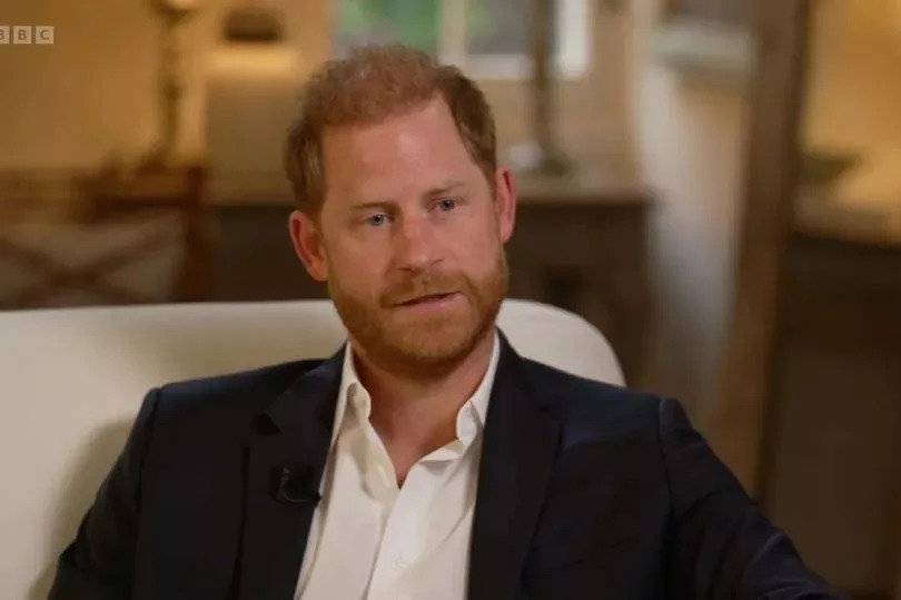 Prince Harry on the BBC