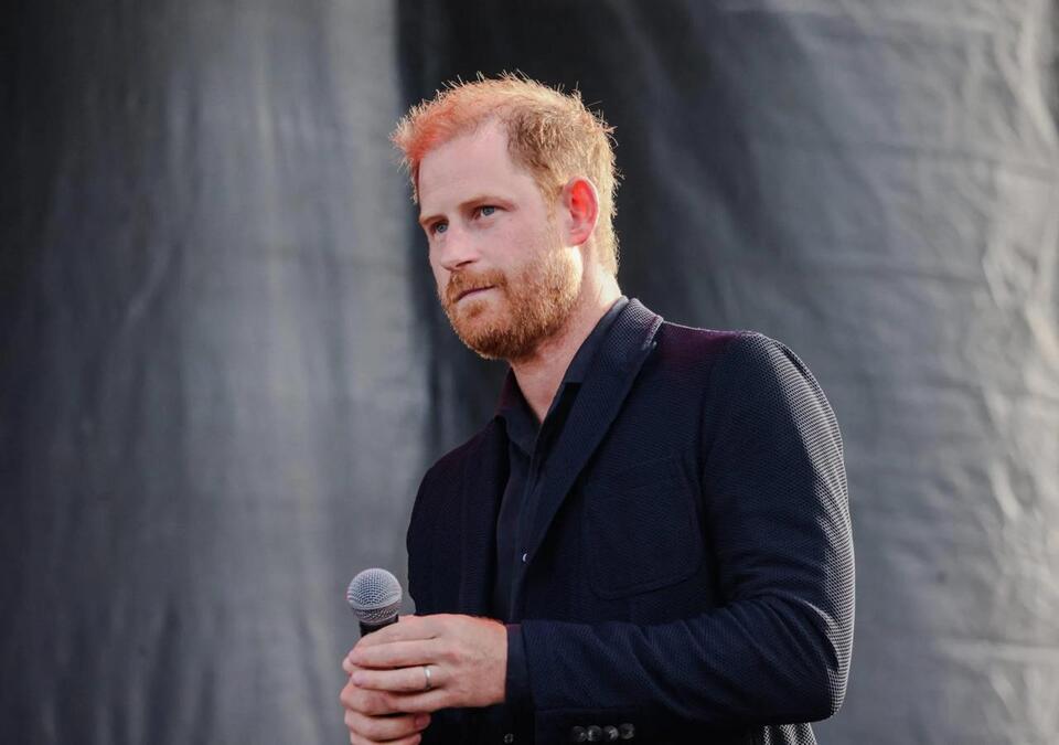 Harry extended a Trump-related olive branch to Charles