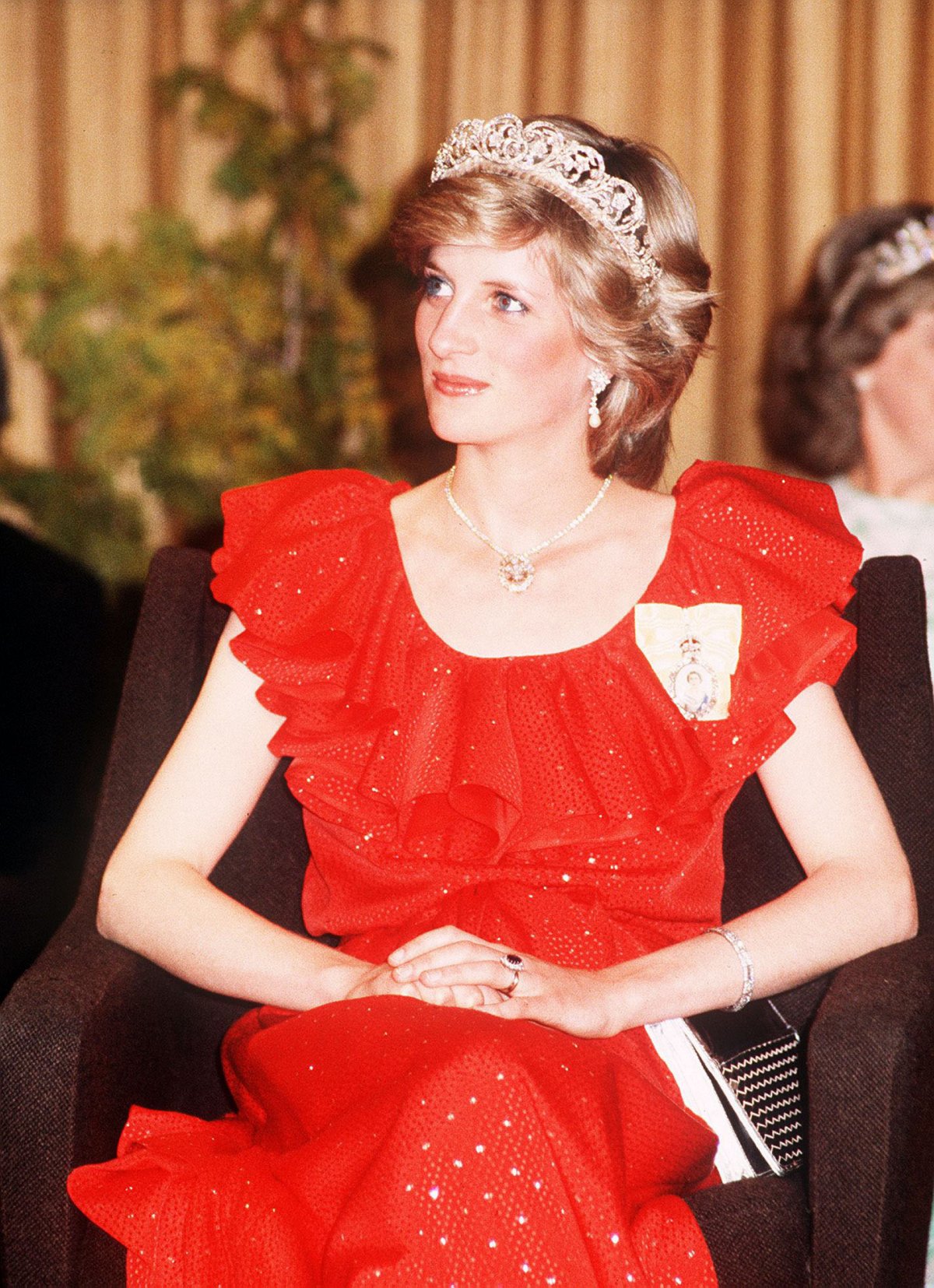 The Princess of Wales attends a state reception in Tasmania, March 1983 (Mirrorpix/Alamy) 