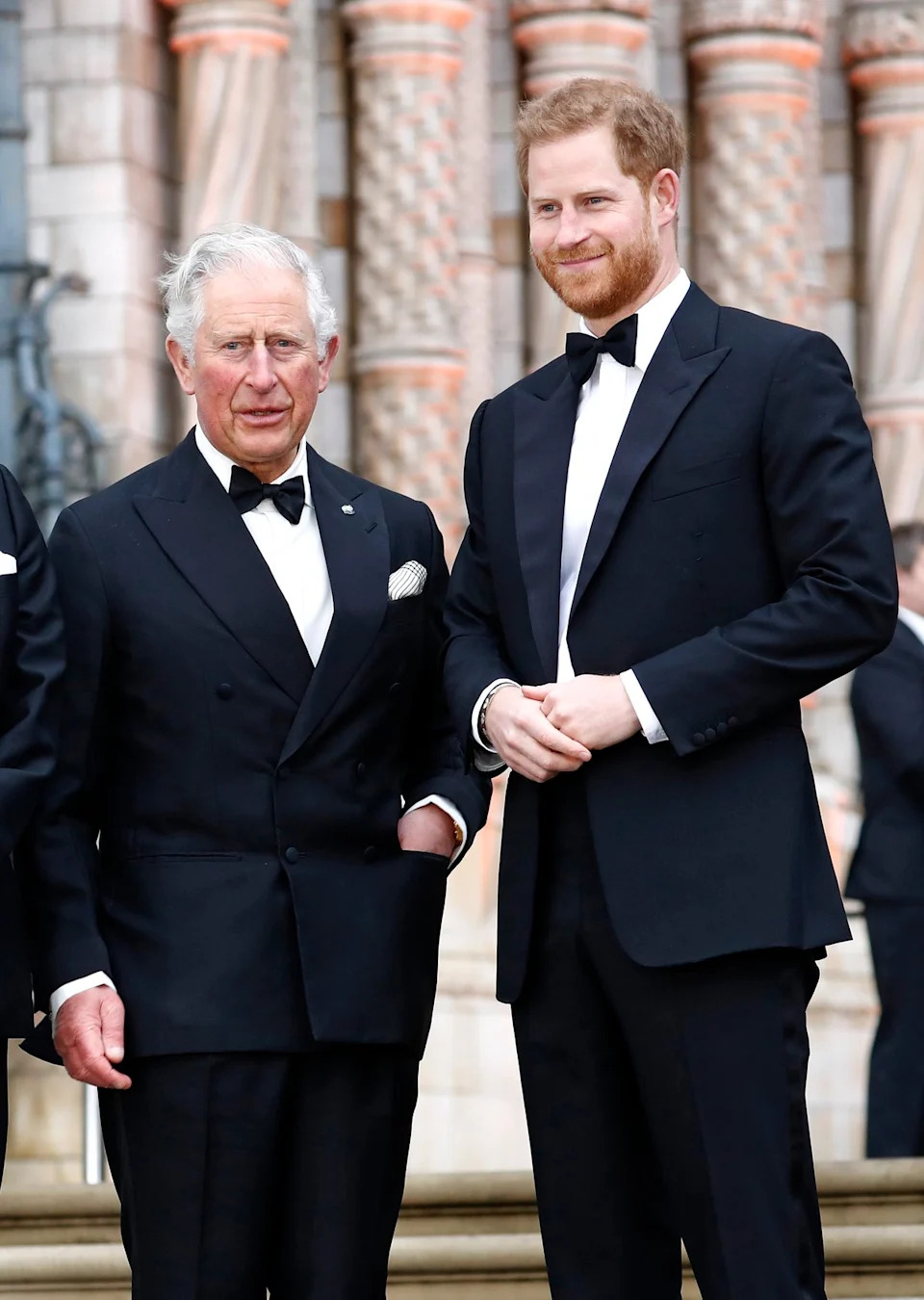 The last time the duo were seen happy together at a public engagement was at the “Our Planet” premiere at the Natural History Museum in 2019 (Getty Images)