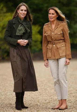 Yui Mok - WPA Pool/Getty Kate Middleton and Melania Trump on Sept. 18, 2025