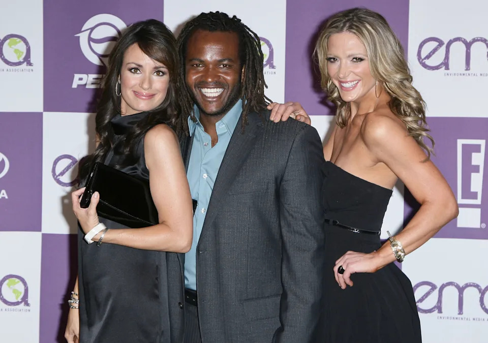 TV personalities Catt Sadler, Sal Masekela and Debbie Matenopoulos