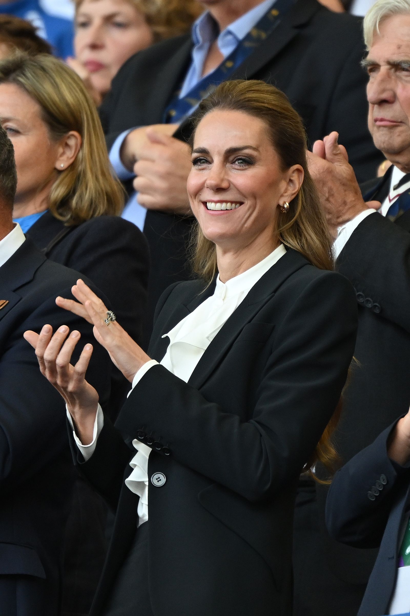 Kate Middleton Strikes A Dapper Figure In Her Most Trusted Autumn Staple