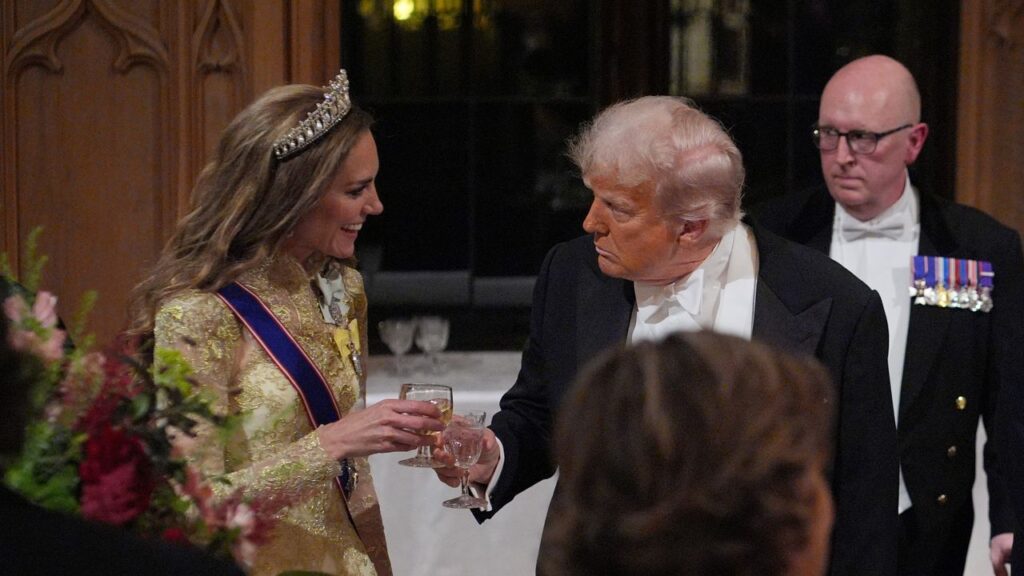Revealed: the special gift Donald Trump gave Kate Middleton during his state visit to Britain
