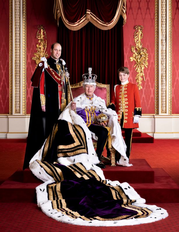 King Charles, Prince William, Prince George