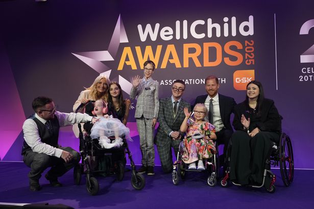 The Duke of Sussex at the annual WellChild Awards 2025, 