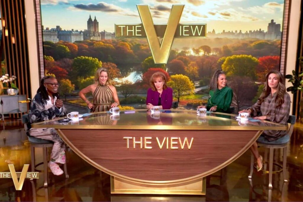 'The View' ignores news of fellow ABC personality Jimmy Kimmel's network suspension during today's episode
