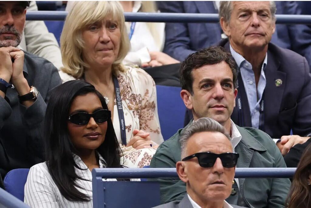 Romantically ambiguous, emotionally taxing Mindy Kaling and BJ Novak attend the US Open