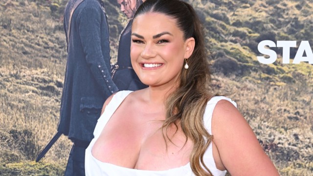 Brittany Cartwright Stuns in Daring Neckline Pink Mini-Dress Yahoo entertainment home
