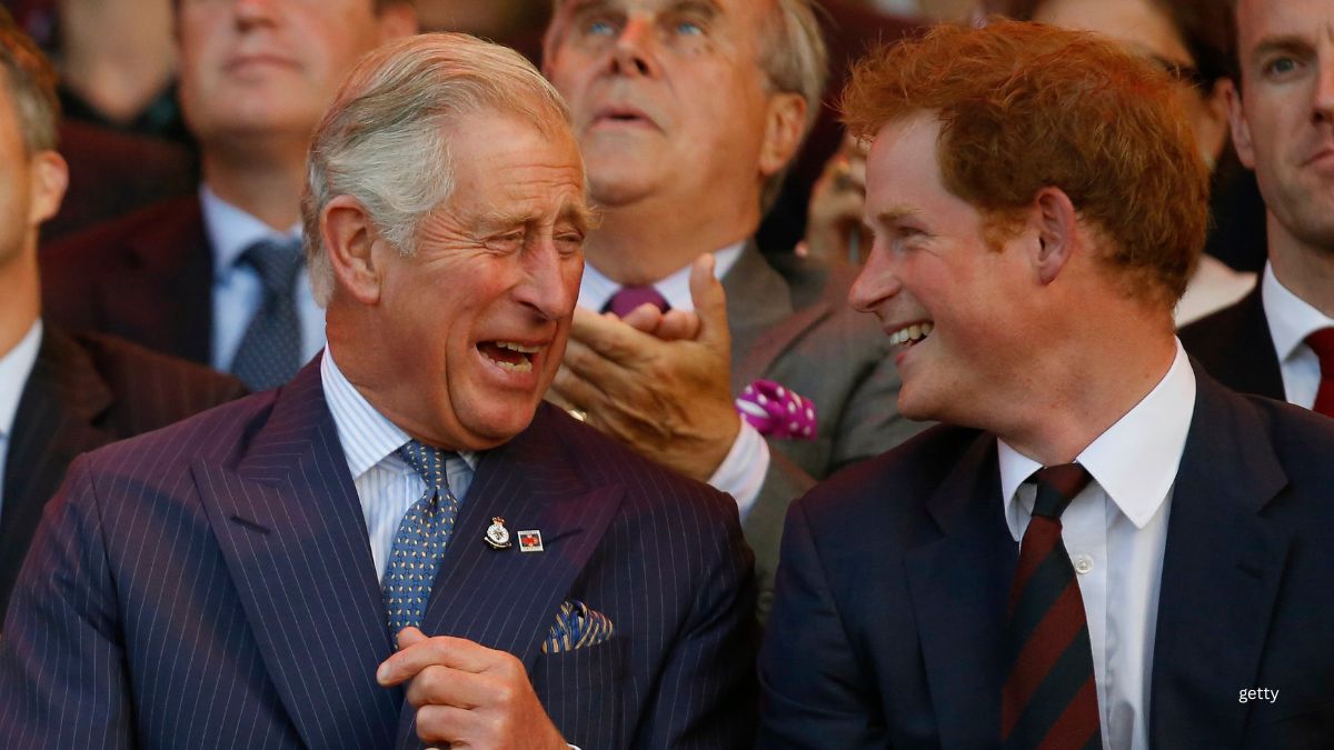 Prince Harry and King Charles