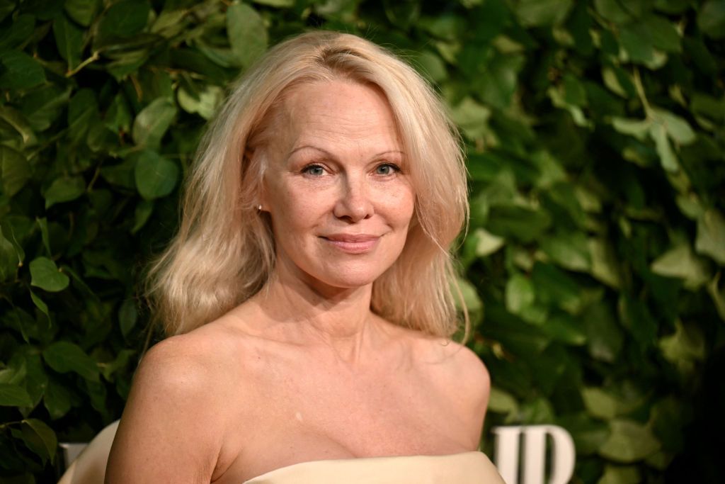US actress Pamela Anderson attends The Gothams 34th Annual Film Awards at Cipriani Wall Street in New York on December 2, 2024. (Photo by ANGELA WEISS / AFP) (Photo by ANGELA WEISS/AFP via Getty Images)