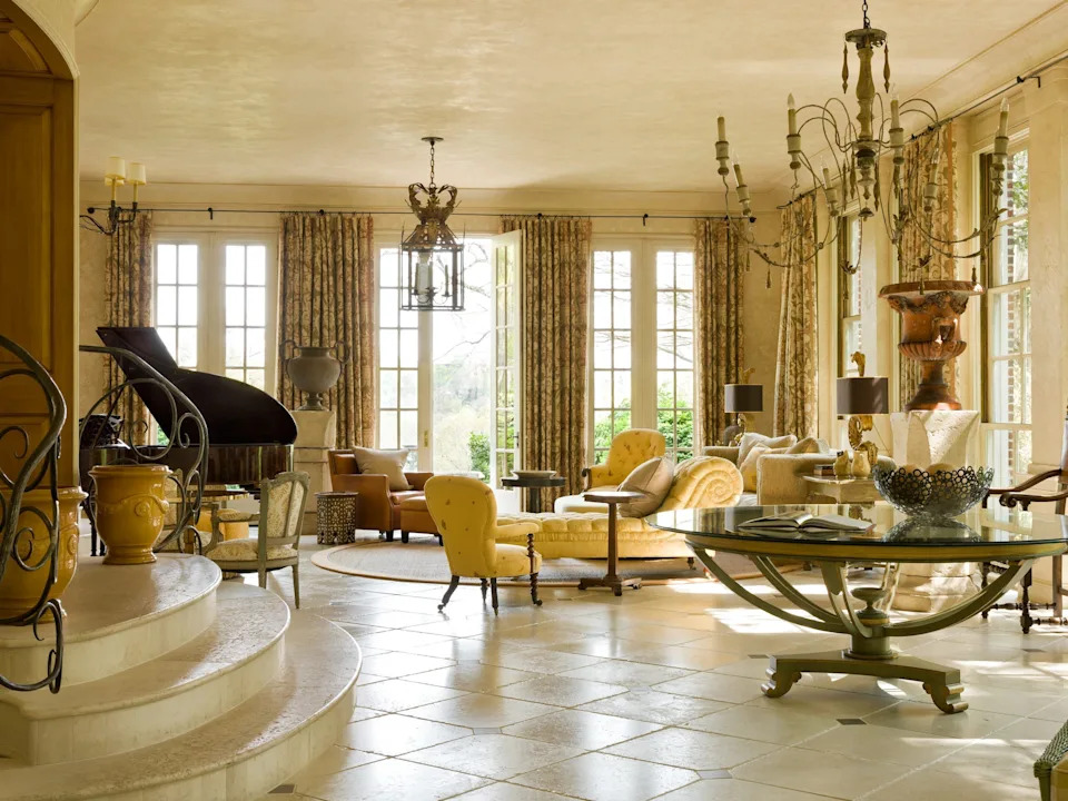 The interior of Merrywood mansion.