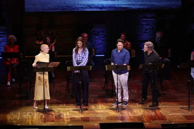 Getty Michelle Williams, Katie Holmes, Lin-Manuel Miranda, and Joshua Jackson