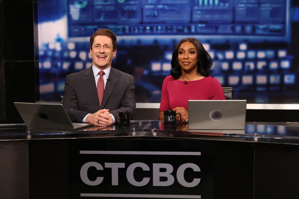 Jon Hamm and Ego Nwodim on SNL