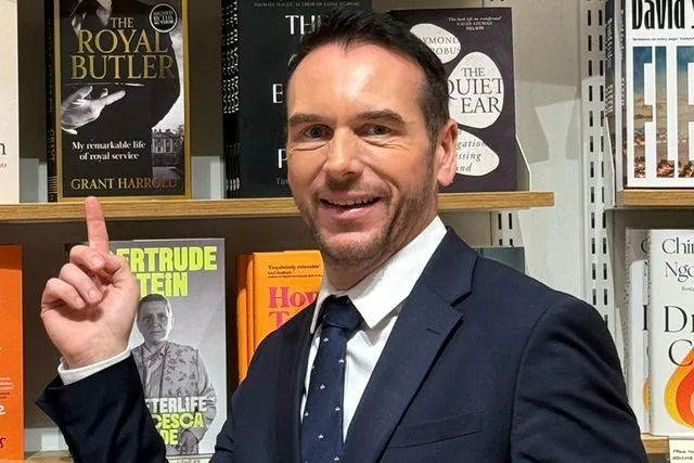 The Royal butler/X Former royal butler Grant Harrold