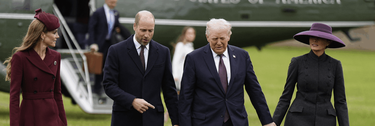 Melania Trump’s outfit choice when meeting Kate Middleton and Prince William has everyone saying the same thing