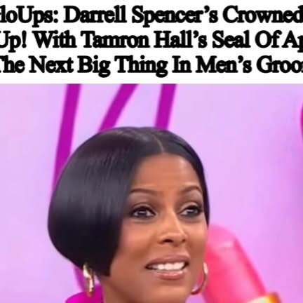 #TSRGloUps: Crowned Skin is having a major moment! Darrell Spencer, the mastermind behind the brand, just appeared on the #TamronHallShow and left everyone talking. Tamron even said, “This is one of the most amazing things I have ever smelled.” With – instagram.com #TSRGloUps: Crowned Skin is having a major moment! Darrell Spencer, the mastermind behind the brand, just appeared on the #TamronHallShow and left everyone talking. Tamron even said, “This is one of the most amazing things I have ever smelled.” With - instagram.com