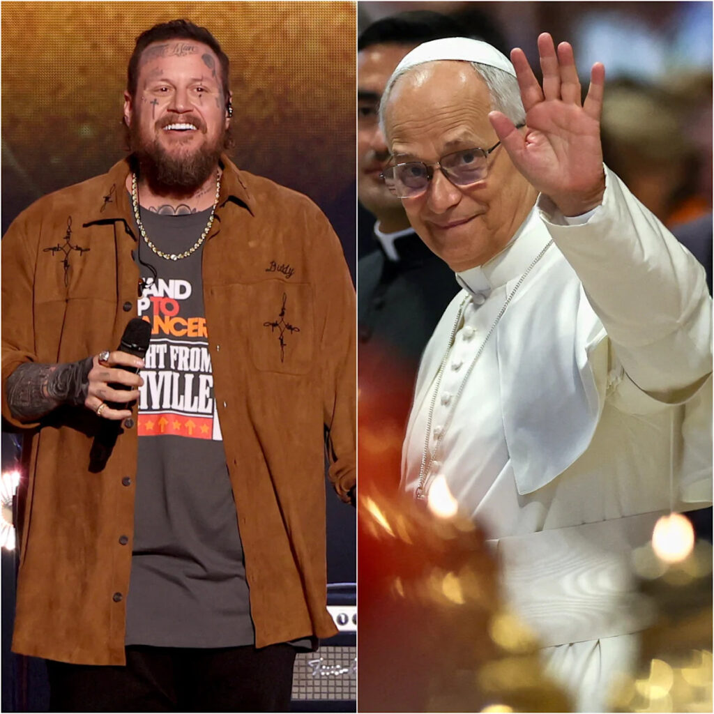 Pope Leo XIV greets rapper Jelly Roll in newly shared photo Pope Leo XIV greets rapper Jelly Roll in newly shared photo