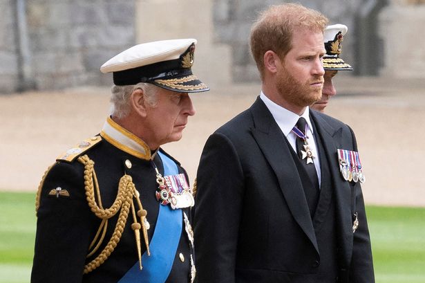 Prince Harry and King Charles