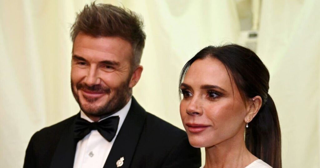 David and Victoria Beckham 'mock' Prince Harry and Meghan Markle | Celebrity News | Showbiz & TV
