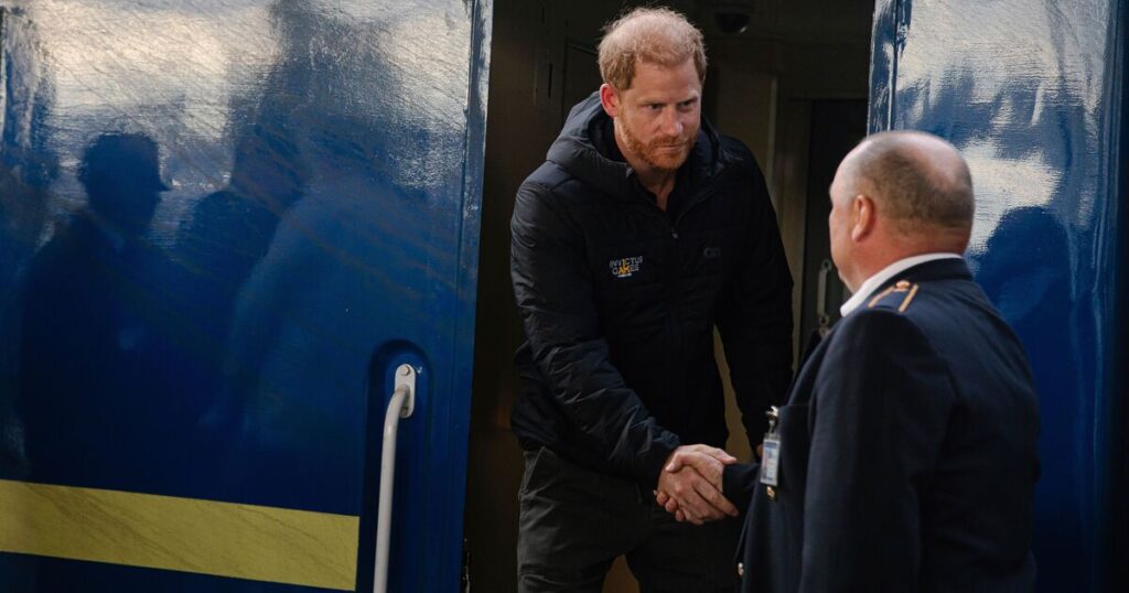 Prince Harry makes surprising visit to Ukraine after King Charles meeting | Royal | News Prince Harry makes surprising visit to Ukraine after King Charles meeting | Royal | News