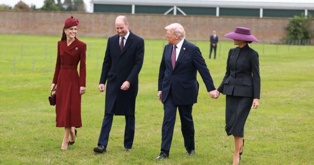 Princess Kate's subtle handbag trick after spotting unexpected Trump gesture | Royal | News