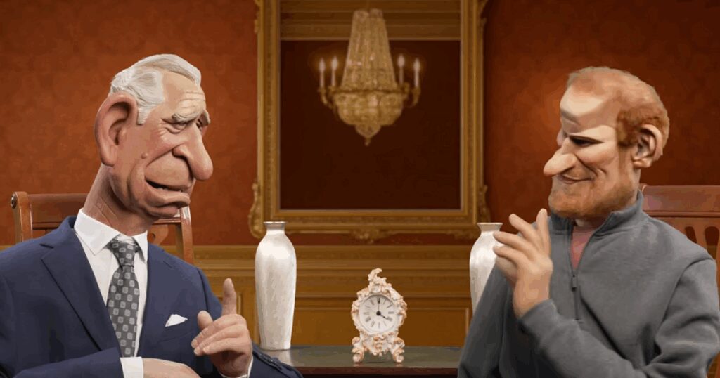Prince Harry's reunion with King brutally mocked on Spitting Image | Royal | News