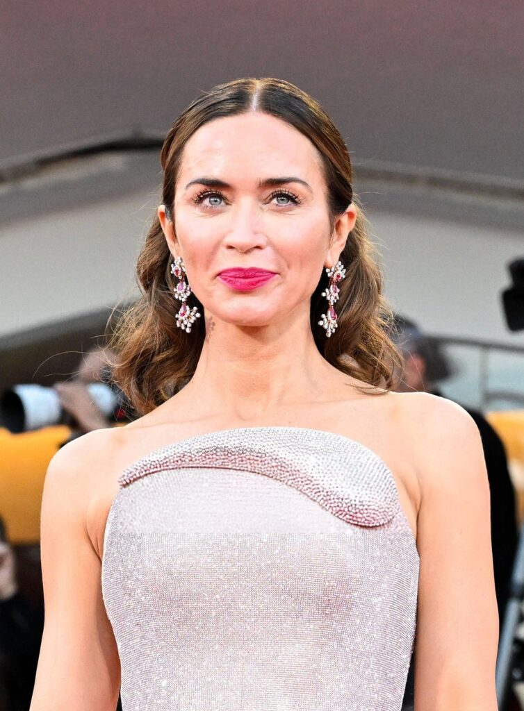 Emily Blunt | 'The Smashing Machine' Red Carpet at the 82nd Venice International Film Festival 1st September 2025